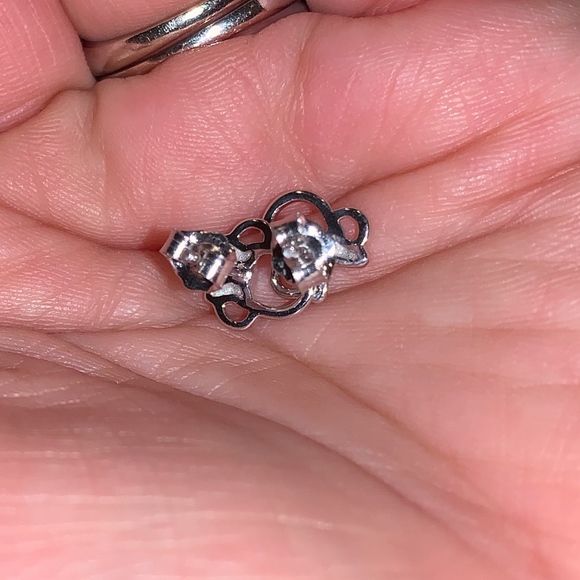 Minnie Mouse 14k Rose wg/GP Studs - Picture 4 of 5